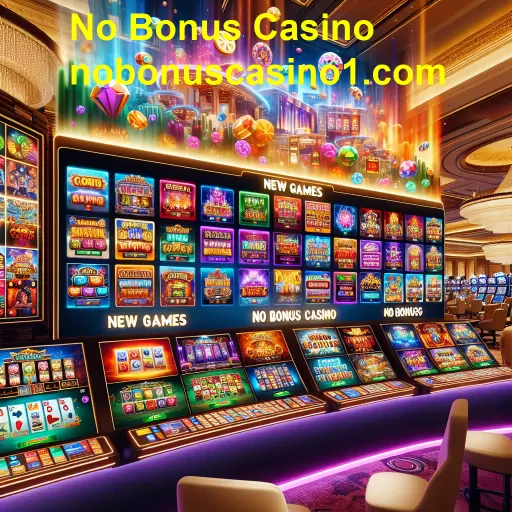 Descubra os Novos Jogos do No Bonus Casino